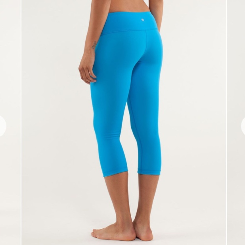 Lululemon Wunder Under Crop (Reversible)